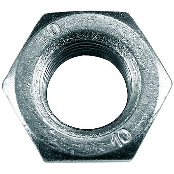 Гайка высокопрочная М10 DIN 934 класс прочности 10 оцинкованная сталь